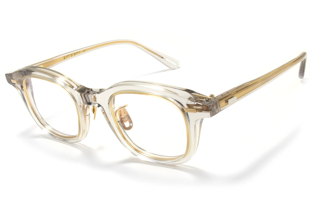 Yuichi Toyama : 5 - Bastille Eyeglasses Clear Gray/Gold