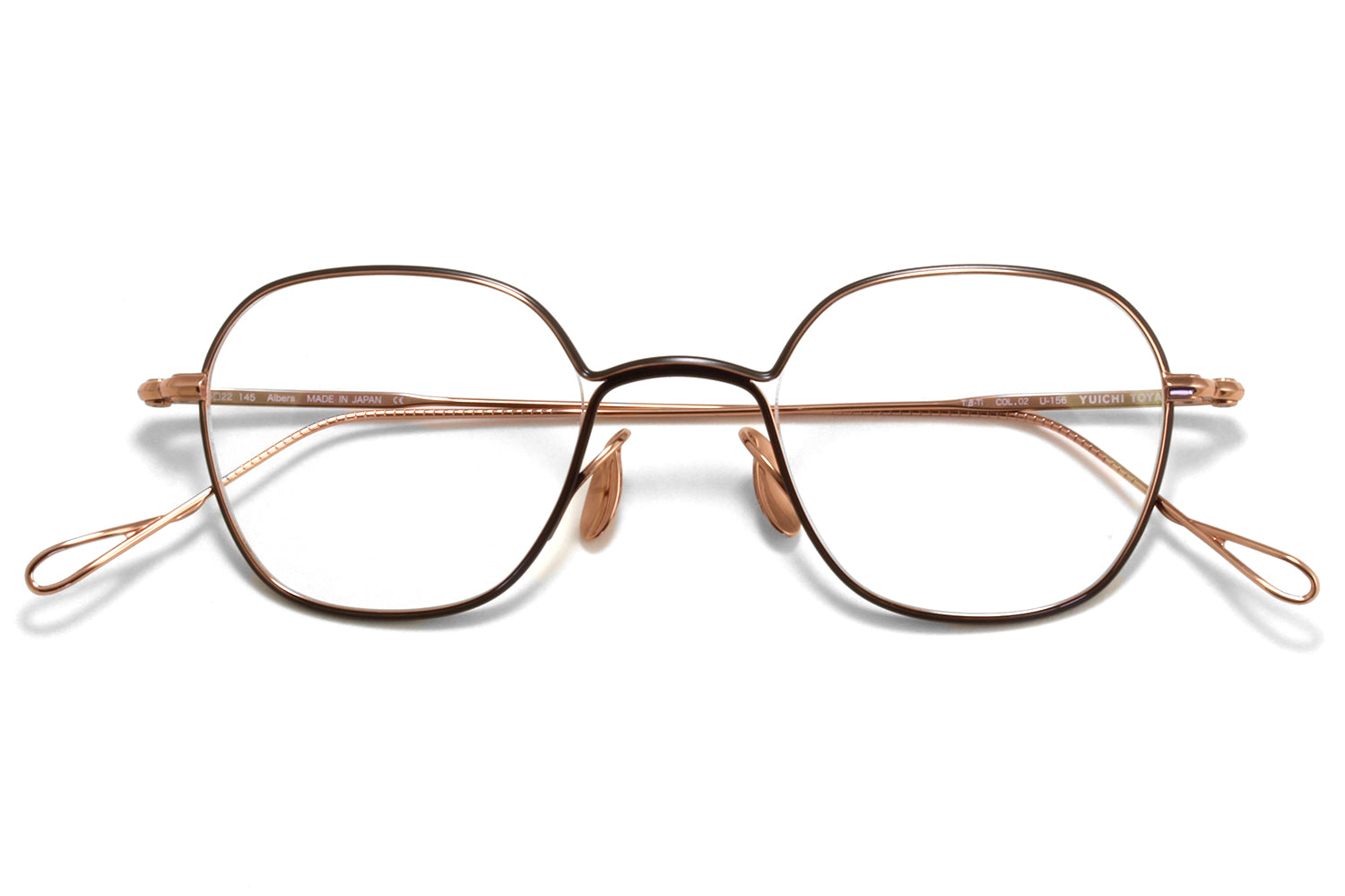 YUICHI TOYAMA.U-156　02 Yuichi Toyama - Albers (U-156) Eyeglasses | Specs Collective