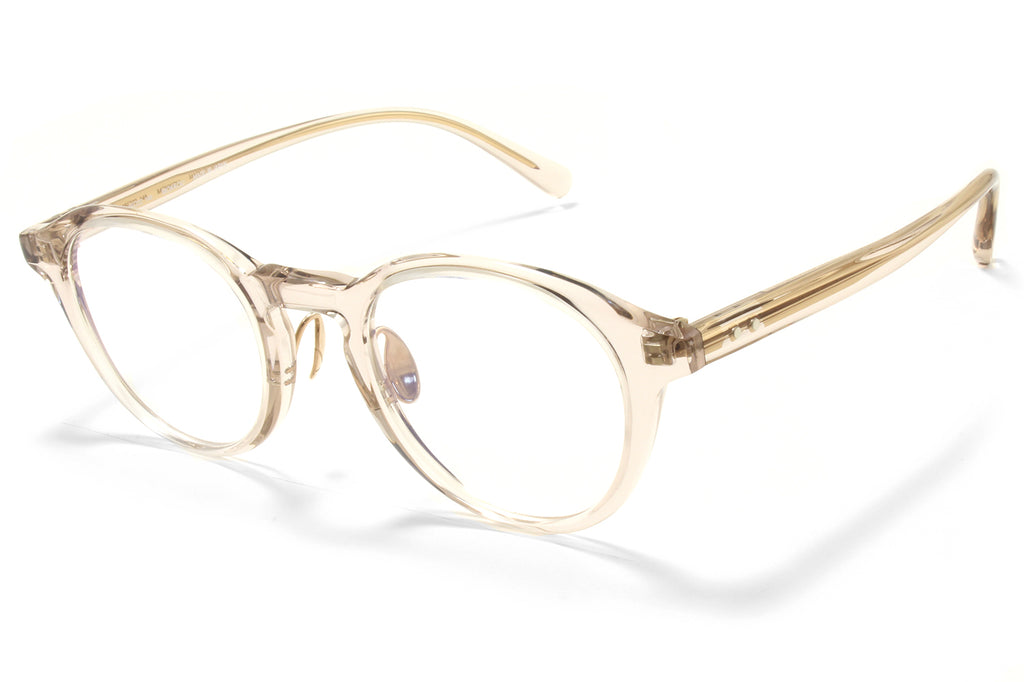 Yuichi Toyama - Mokkou (UD-161) Eyeglasses Clear Gray Beige