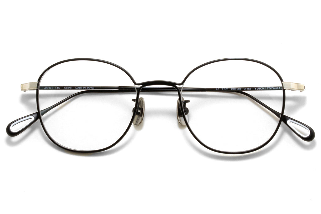 Yuichi Toyama - Georg (U-165) Eyeglasses Black/Silver