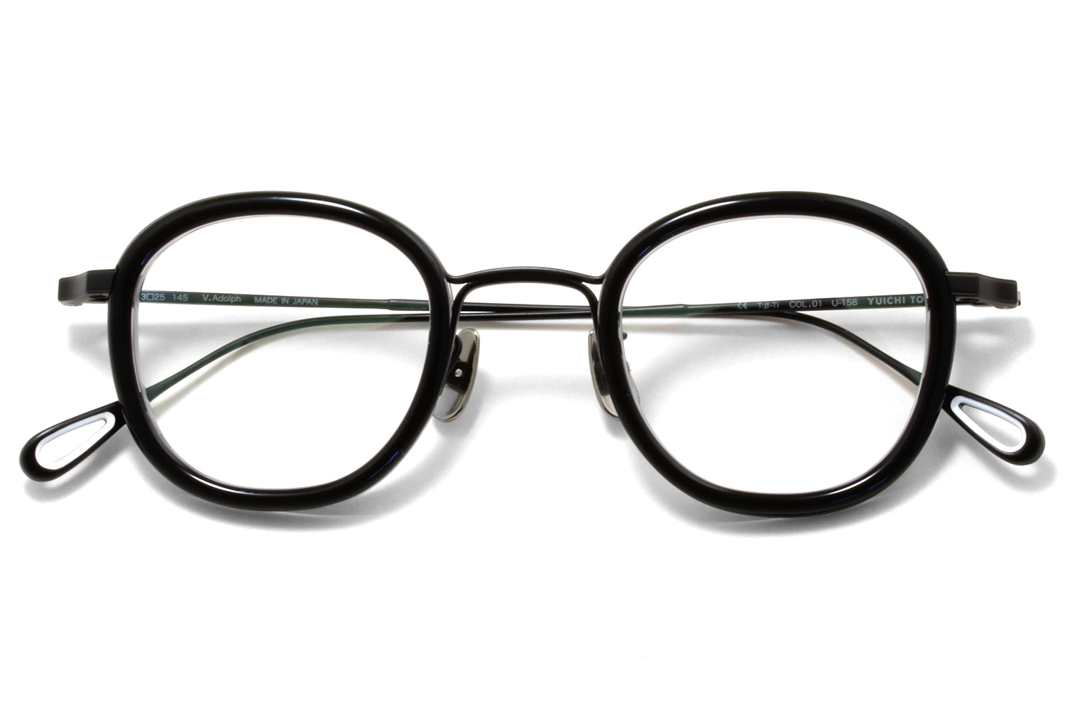 【極美品】 YUICHI TOYAMA U-158 V. 01 Yuichi Toyama - V. Adolph (U-158) Eyeglasses | Specs Collective