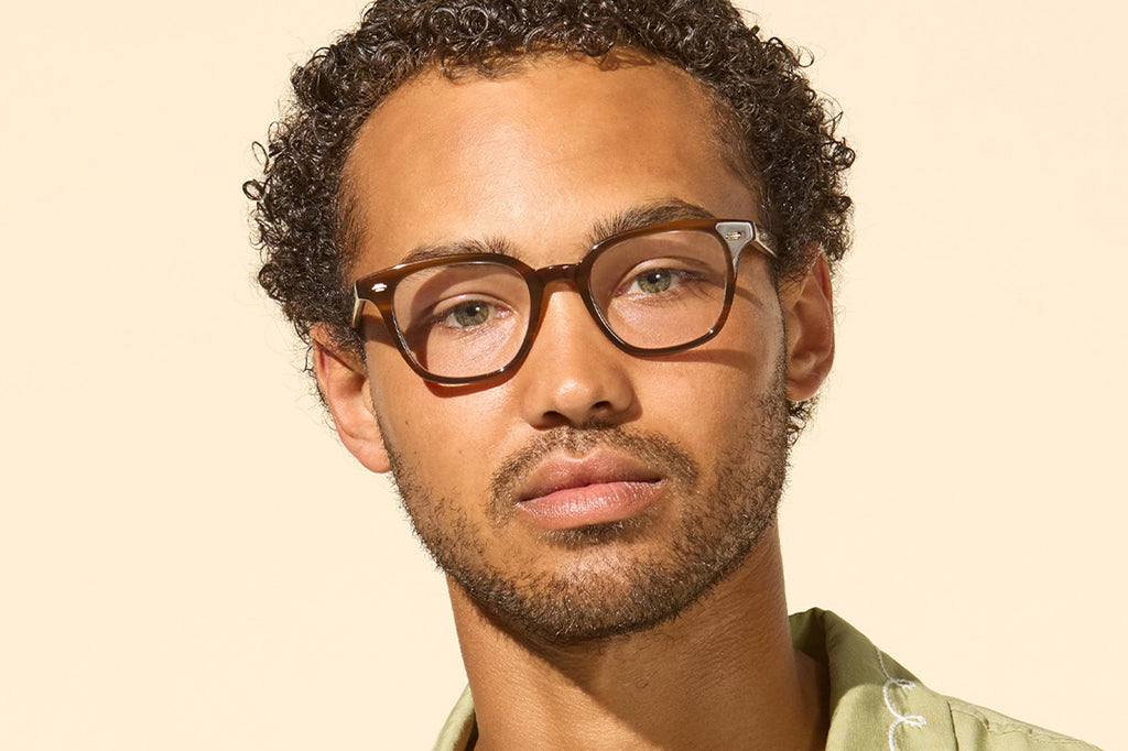 Garrett Leight - Zac Eyeglasses Cherry Wood