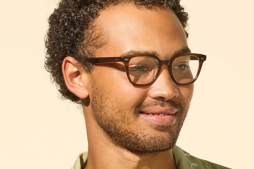 Garrett Leight - Zac Eyeglasses Cherry Wood