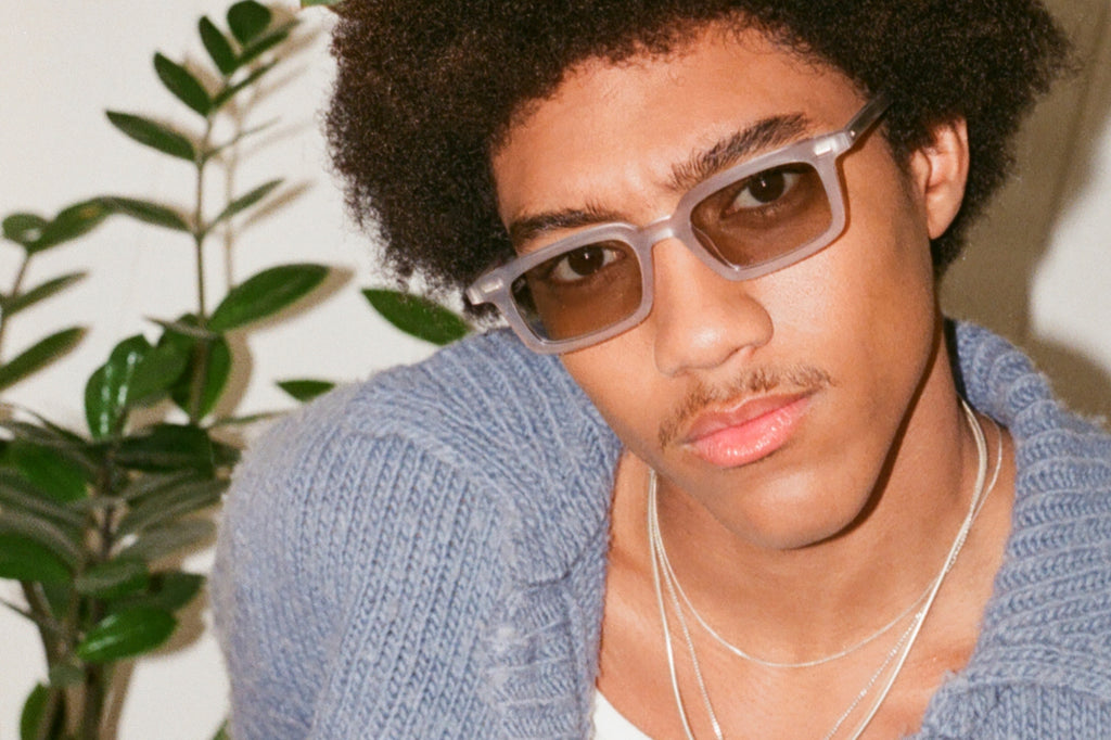 AKILA® Eyewear - Big City Raw Sunglasses Raw Grey w/ Grey Lenses