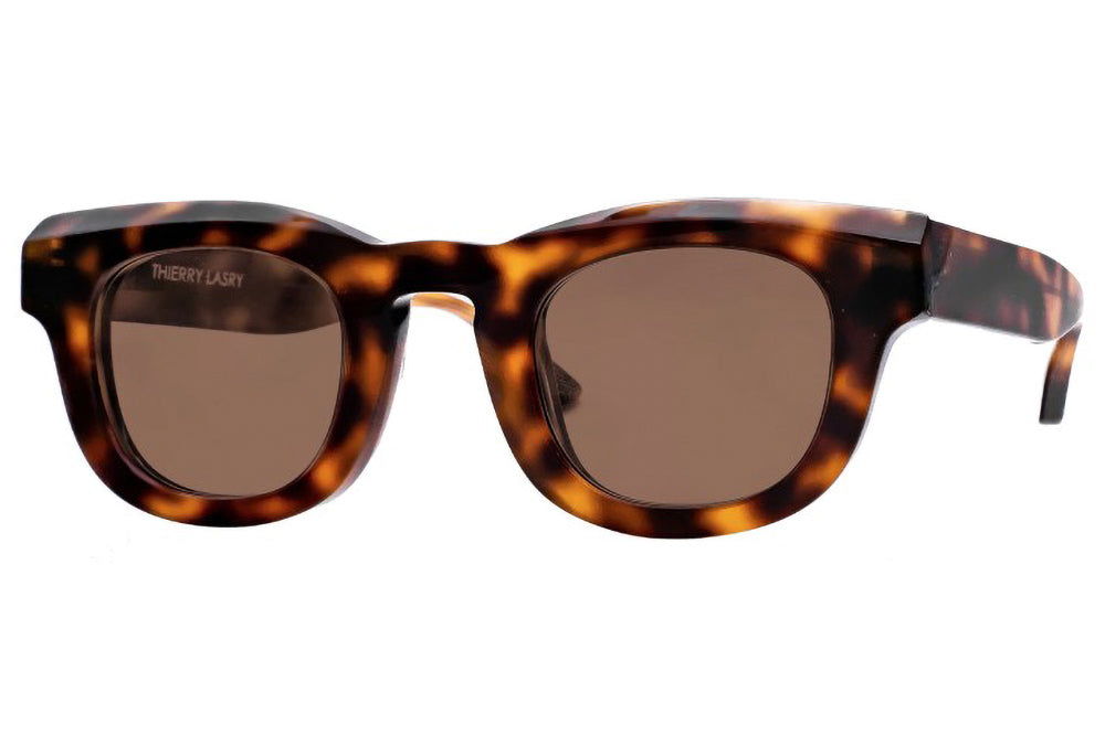 Thierry Lasry - Dogmaty Sunglasses Tortoise Shell w/ Brown Lenses (610)