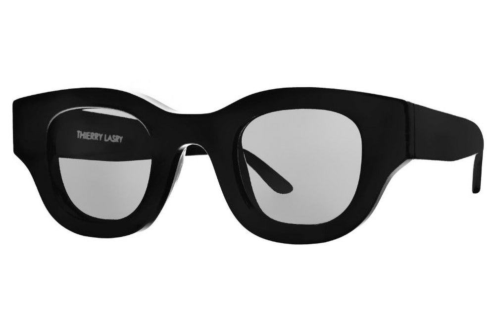 Thierry Lasry - Autocracy Sunglasses Black w/ Light Grey Lenses (101)