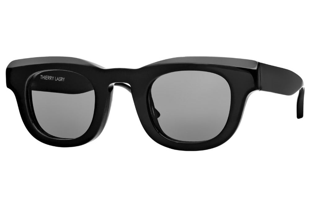 Thierry Lasry - Dogmaty Sunglasses Black with Grey Lenses (101)