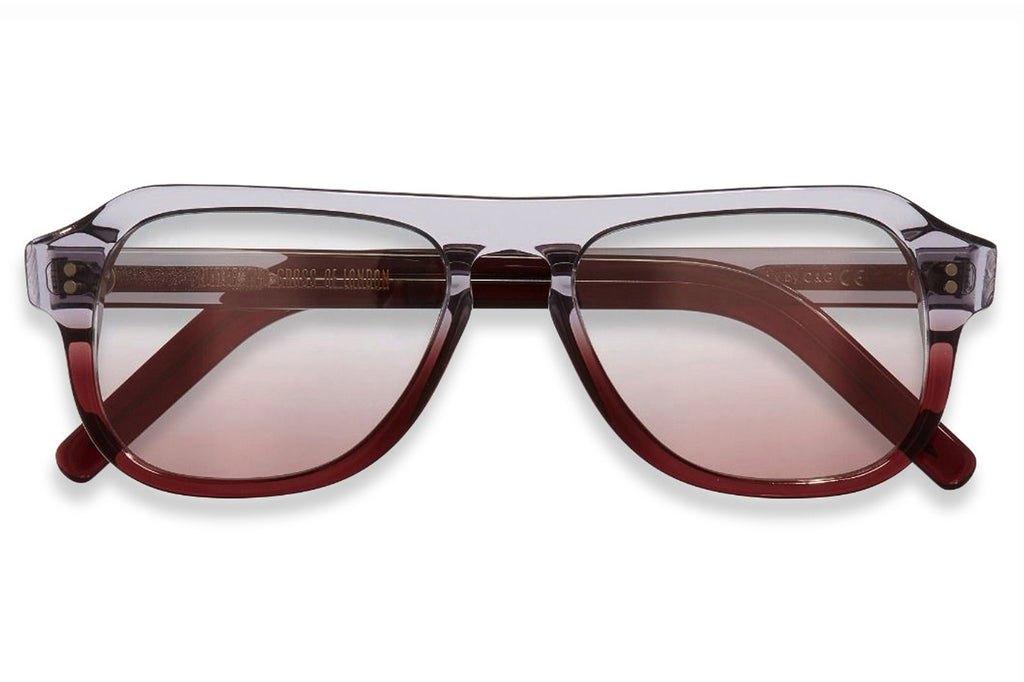 Cutler & Gross - 0822V2 Sunglasses Reverse Grad Sherry