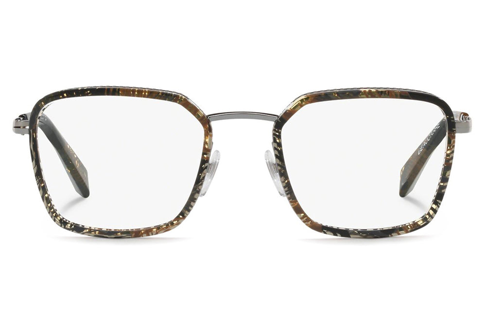 Alain Mikli - Beaucarre (A02028) Eyeglasses Palmier Chocolate/Ruthenium