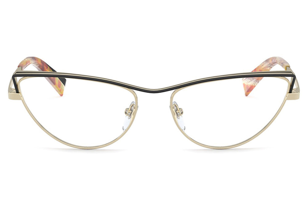 Alain Mikli - Devore (A02038) Eyeglasses Matte Black/Light Gold