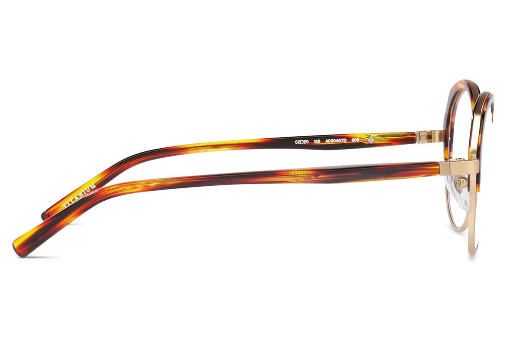 Alain Mikli - A02045T Eyeglasses Gold/Dark Havana