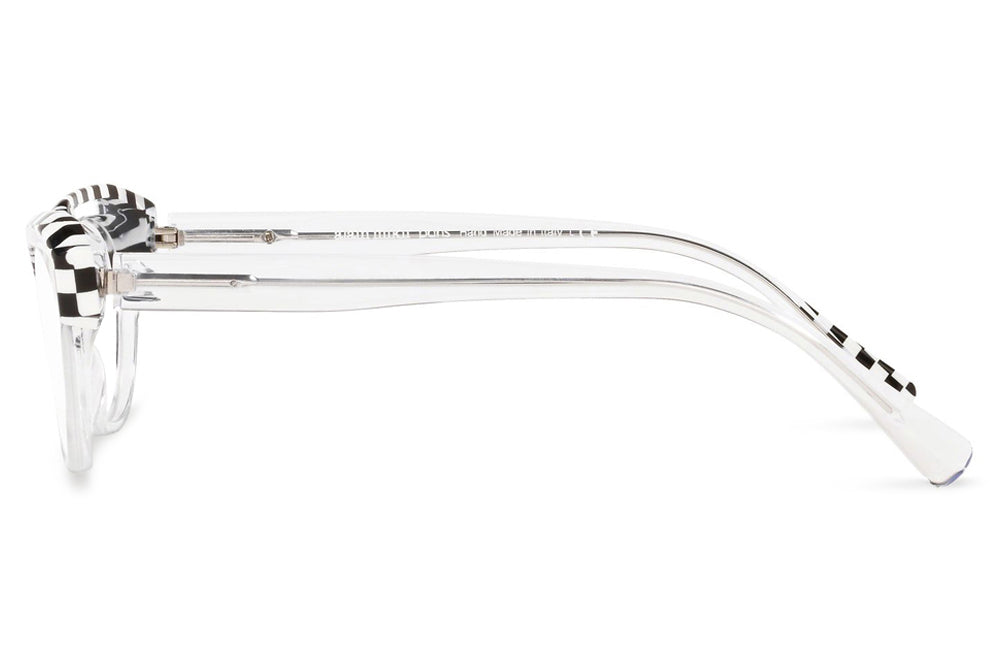 Alain Mikli - A03098 Eyeglasses Crystal/Black White Damier