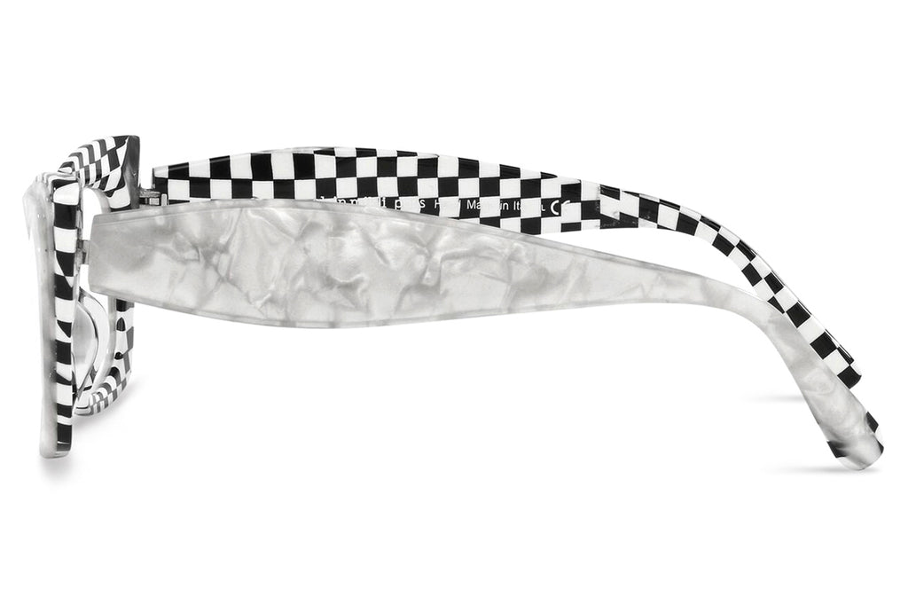 Alain Mikli - Sarette (A03119) Eyeglasses Black Mikli/Black White Damier