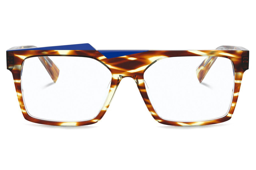 Alain Mikli - Lac (A03123) Eyeglasses Havana Brown/Blue