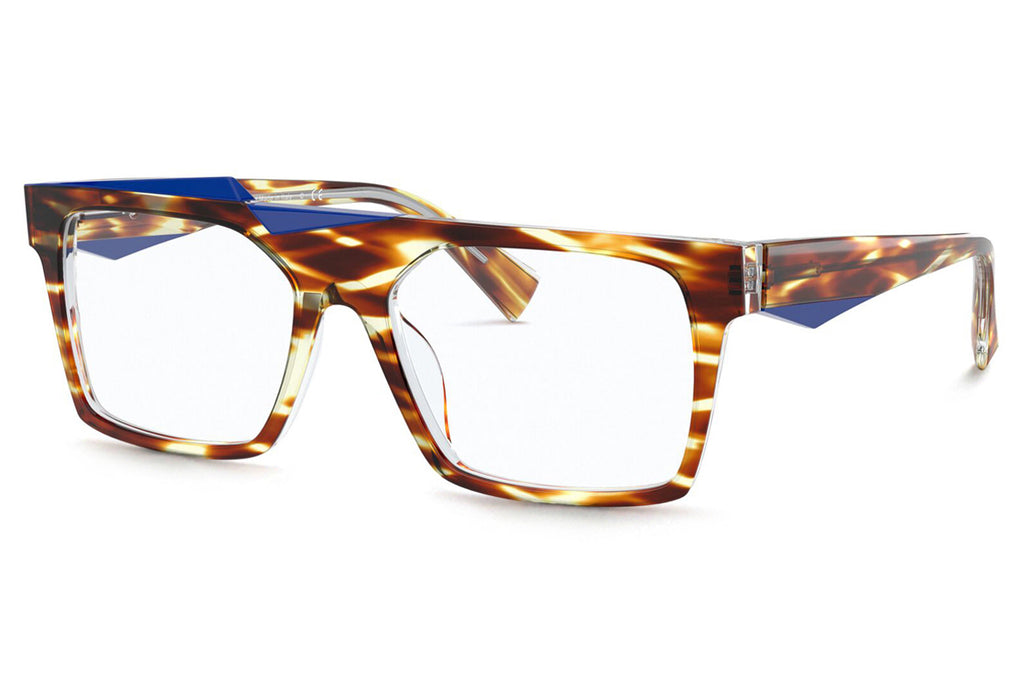 Alain Mikli - Lac (A03123) Eyeglasses Havana Brown/Blue