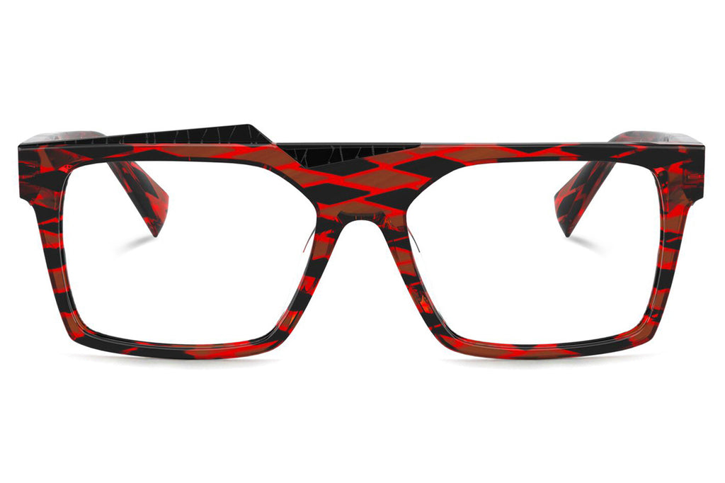 Alain Mikli - Lac (A03123) Eyeglasses Red Rhombus/Black Rhombus