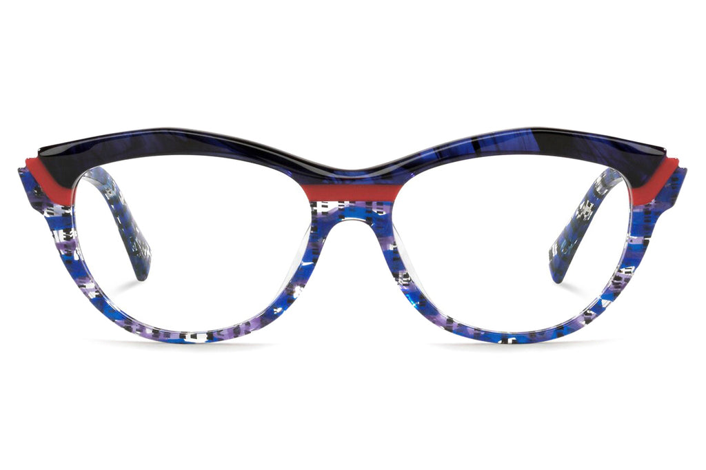 Alain Mikli - Sarlot (A03128) Eyeglasses Blue Purple/Red/Blue