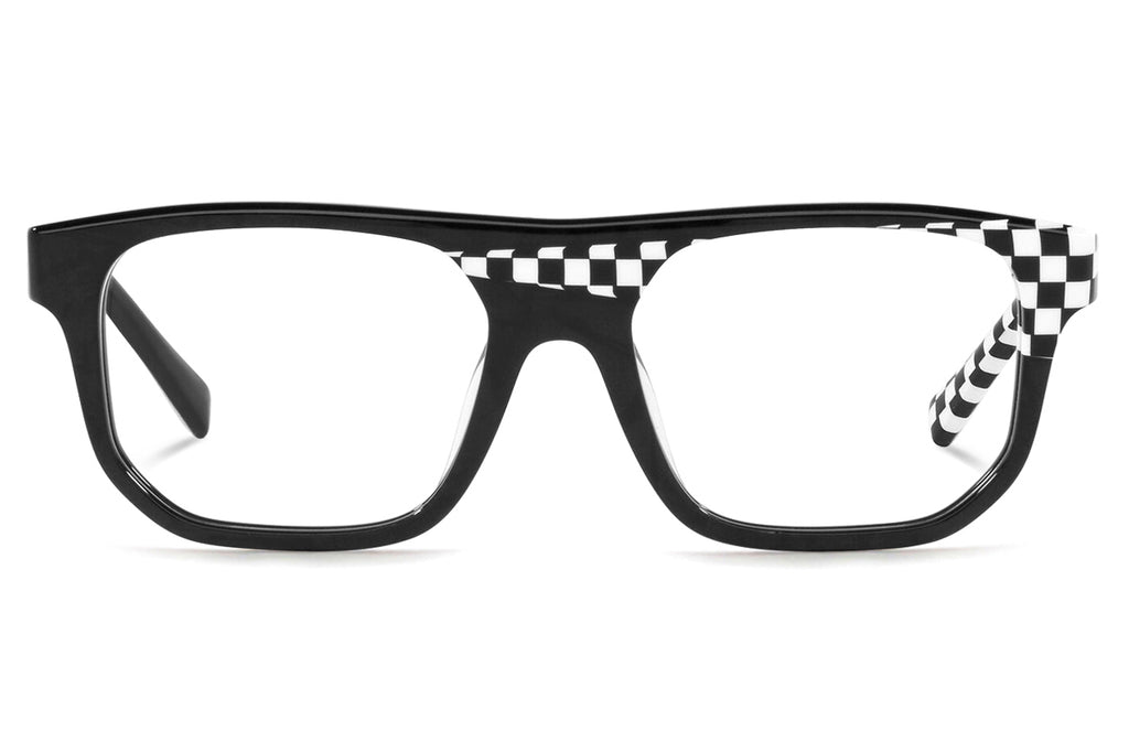 Alain Mikli - Keyser (A03135) Eyeglasses Noir Mikli/Black White Damier