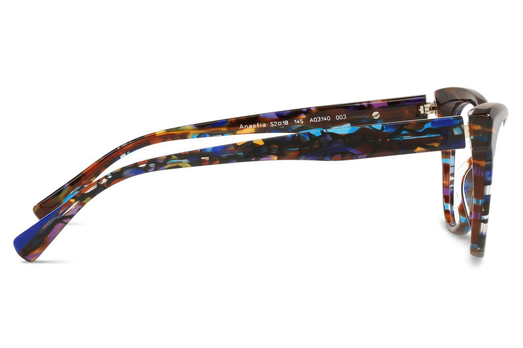 Alain Mikli - Anastia (A03140) Eyeglasses Havana/Blue/Violet