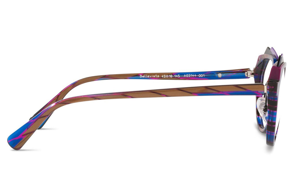 Alain Mikli - Bellevista (A03144) Eyeglasses Rumble Violet Blue/Black