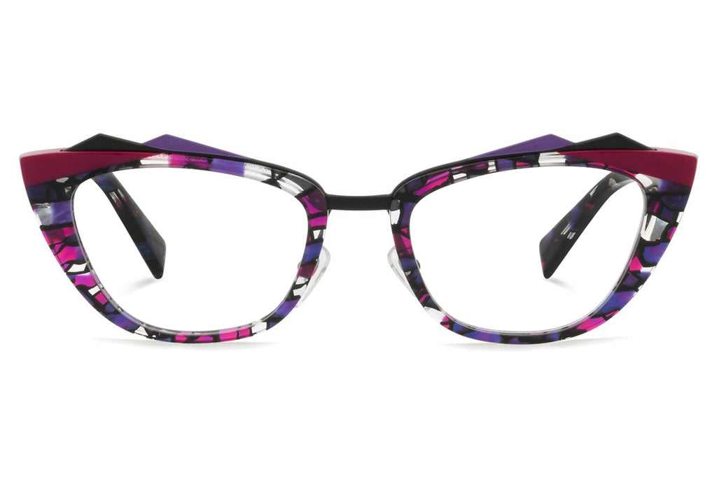 Alain Mikli - Avenida (A03145) Eyeglasses Mosaic Violet/Violet Black