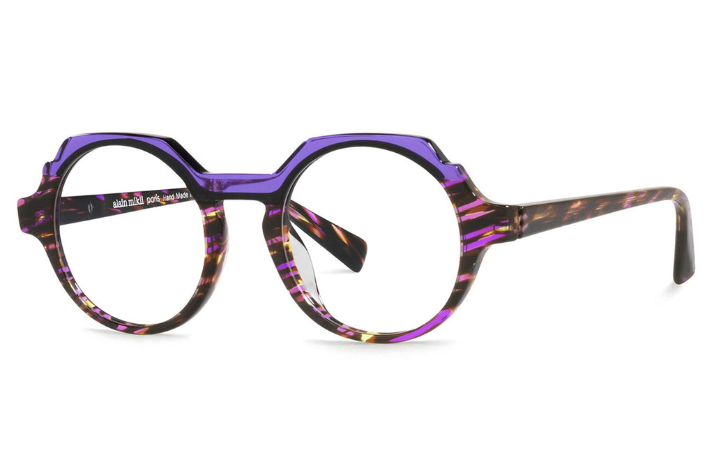 Alain Mikli - A03151 Eyeglasses Savane Violet/Noir Mikli/Transparent Purple