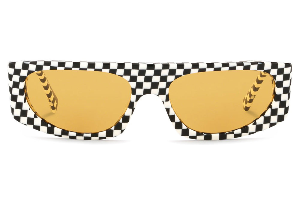 Alain Mikli - N°863 (A05050) Sunglasses Black/White Damier