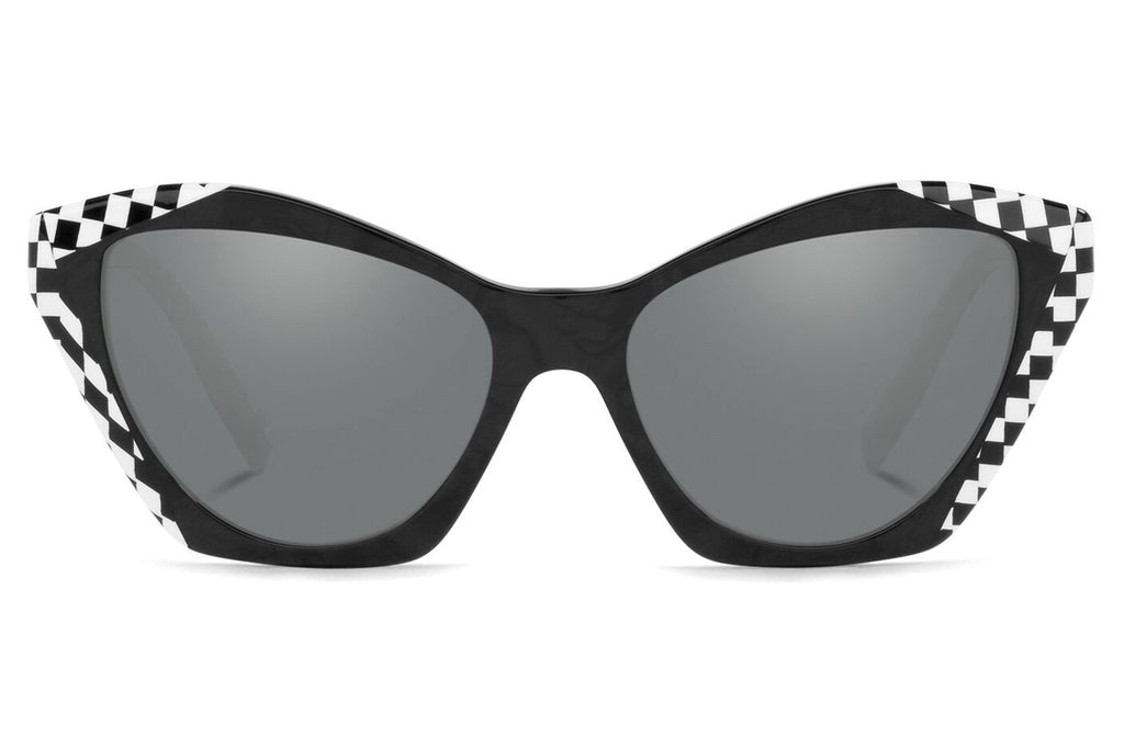Alain Mikli - Ambrette (A05056) Sunglasses Noir Mikli/Black White Damier