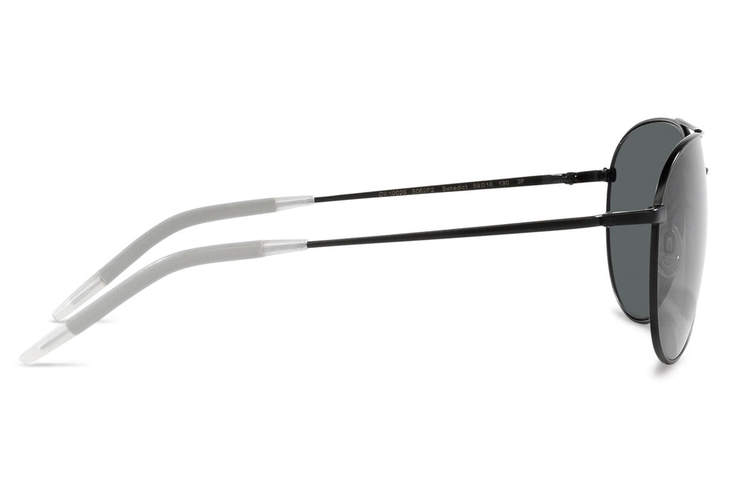Oliver Peoples - Benedict (OV1002S) Sunglasses Matte Black with Midnight Express Polar Lenses