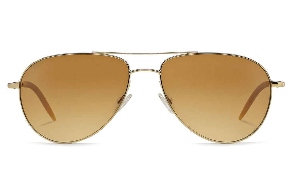 Oliver Peoples - Benedict (OV1002S) Sunglasses Gold with Gradient Brown Lenses