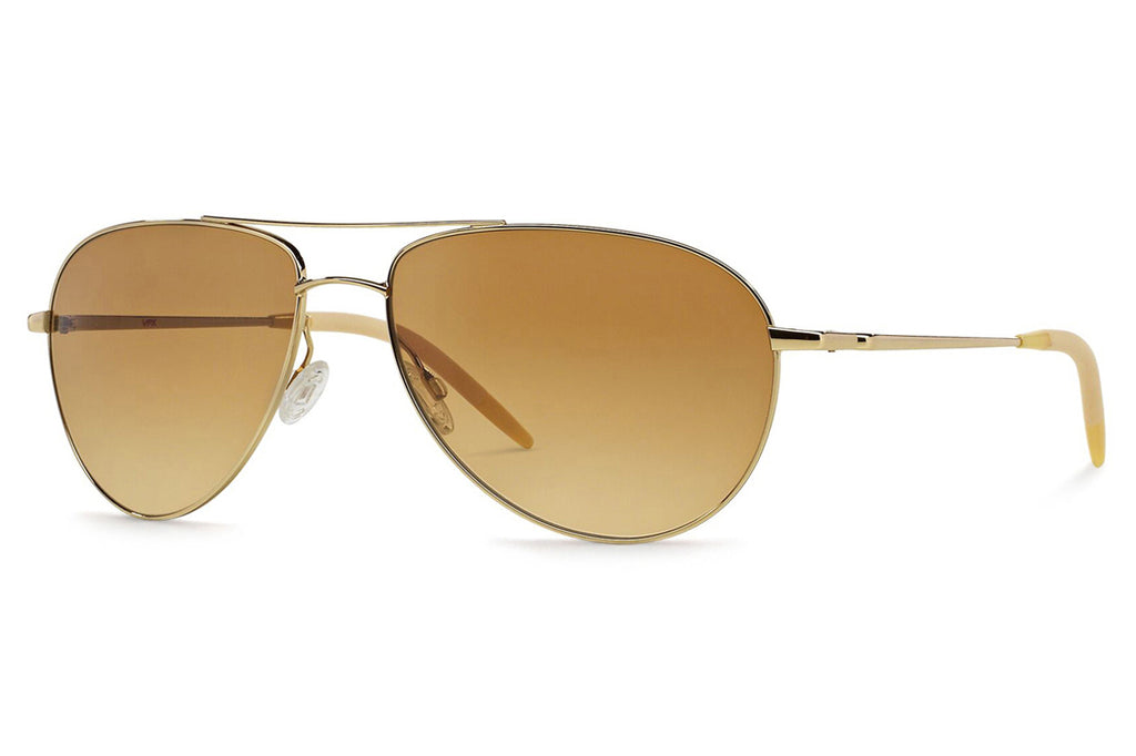 Oliver Peoples - Benedict (OV1002S) Sunglasses Gold with Gradient Brown Lenses