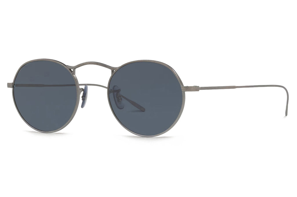 Oliver Peoples - M-4 30th (OV1220S) Sunglasses Antique Pewter with Blue Lenses