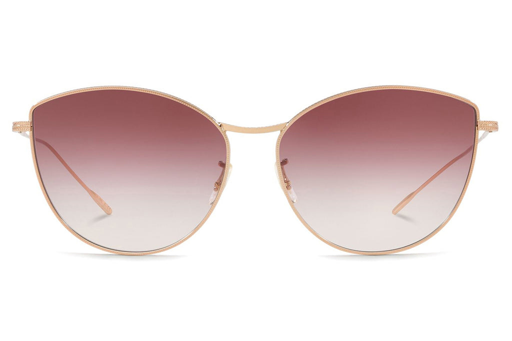 Oliver Peoples - Rayette (OV1232S) Sunglasses Rose Gold with Gradient Violet Lenses
