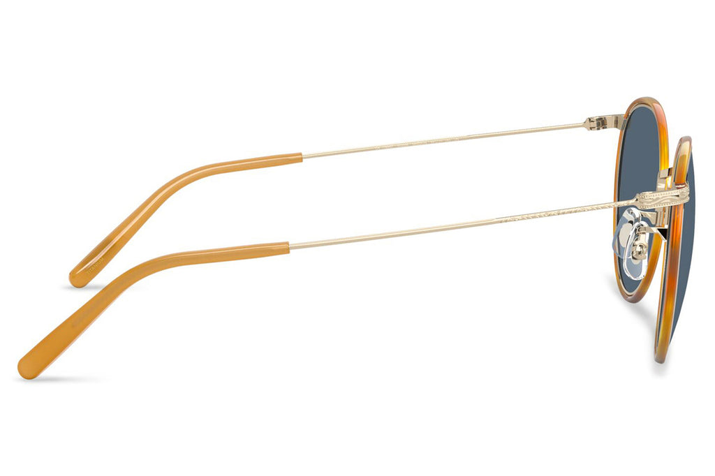 Oliver Peoples - Casson (OV1269ST) Sunglasses Soft Gold-Amber with Blue Lenses
