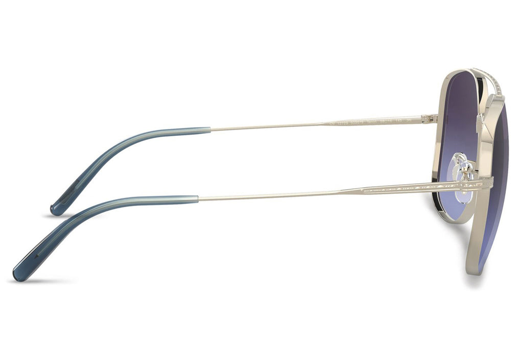 Oliver Peoples - Taron (OV1272S) Sunglasses Soft Gold with Dark Blue Gradient Lenses