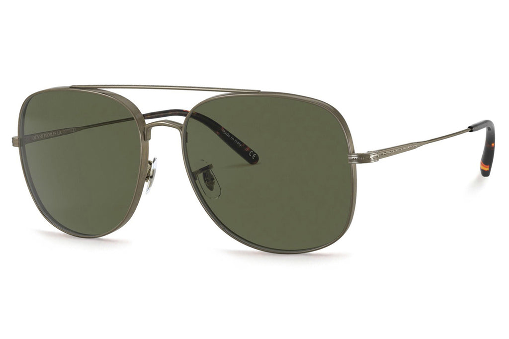 Oliver Peoples - Taron (OV1272S) Sunglasses Antique Gold with G-15 Lenses