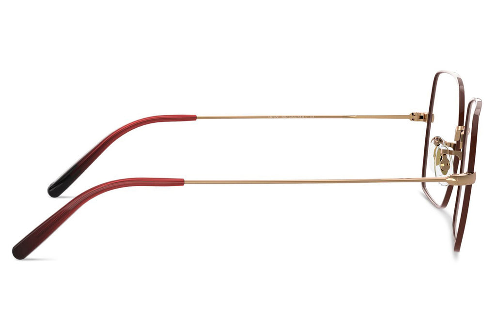 Oliver Peoples - Justyna (OV1279) Eyeglasses Rose Gold/Burgundy