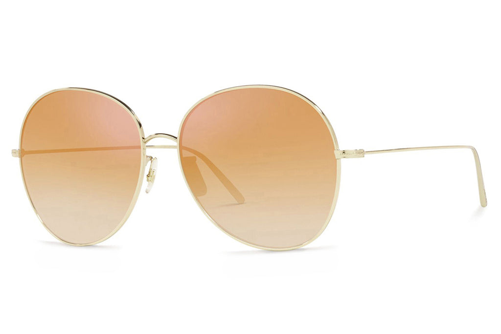 Oliver Peoples - Ysela (OV1289S) Sunglasses Soft Gold - Coral Gradient Mirror