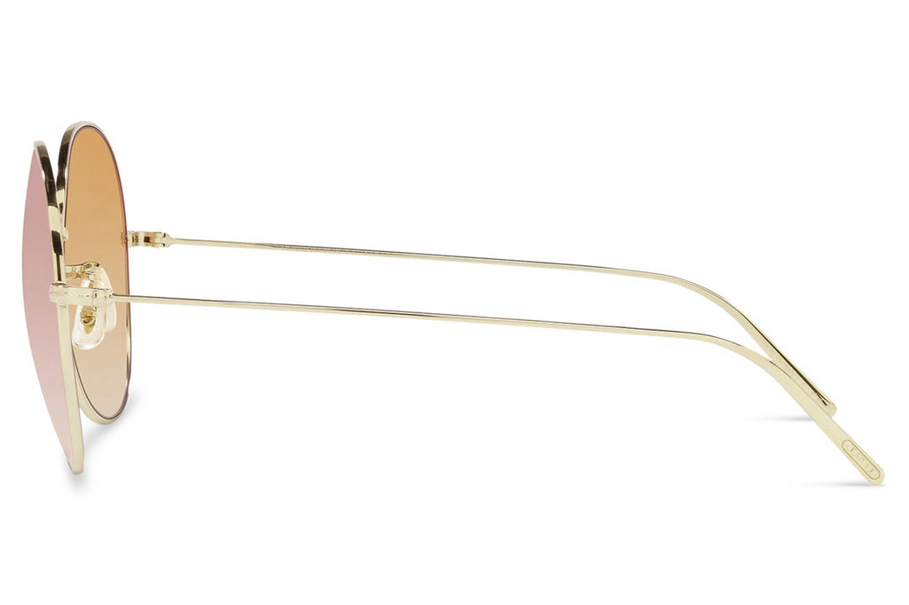Oliver Peoples - Ysela (OV1289S) Sunglasses Soft Gold - Coral Gradient Mirror