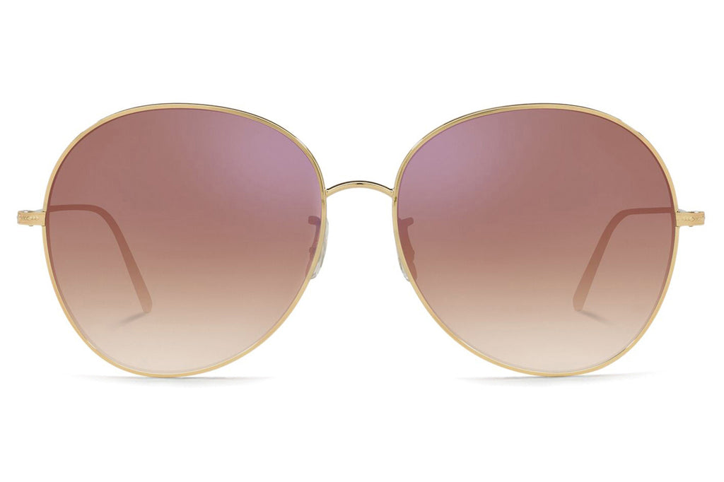 Oliver Peoples - Ysela (OV1289S) Sunglasses Rose Gold - Maroon Gradient Mirror
