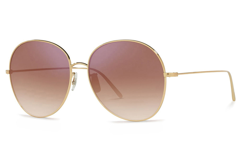 Oliver Peoples - Ysela (OV1289S) Sunglasses Rose Gold - Maroon Gradient Mirror