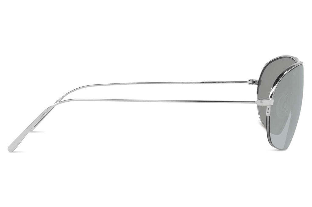 Oliver Peoples - Kondor (OV1304ST) Sunglasses Silver with Dark Grey Gradient Mirror Lenses