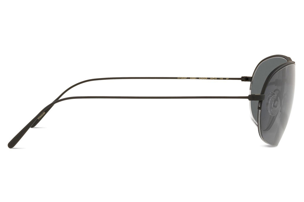 Oliver Peoples - Kondor (OV1304ST) Sunglasses Matte Black with Grey Polar Lenses
