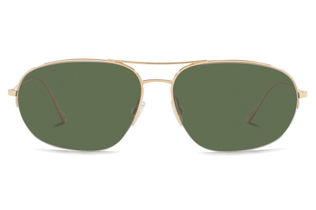 Oliver Peoples - Kondor (OV1304ST) Sunglasses Gold with Green Polar Lenses