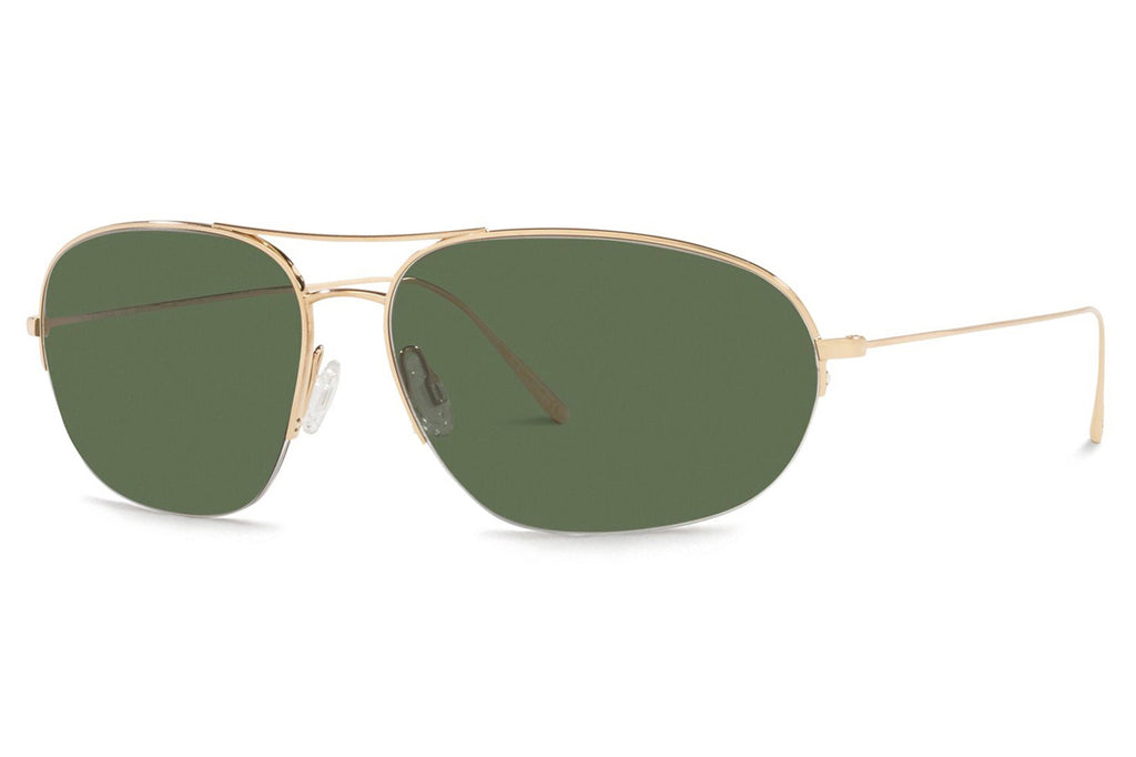 Oliver Peoples - Kondor (OV1304ST) Sunglasses Gold with Green Polar Lenses