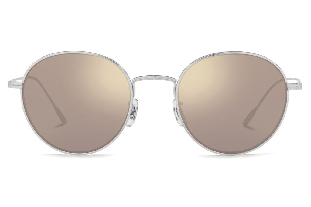 Oliver Peoples - Altair (OV1306ST) Sunglasses Silver with Chrome Taupe Photochromic Lenses