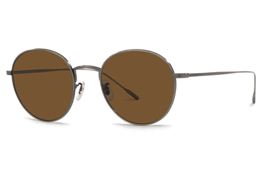 Oliver Peoples - Altair (OV1306ST) Sunglasses Antique Pewter with True Brown Polar Lenses