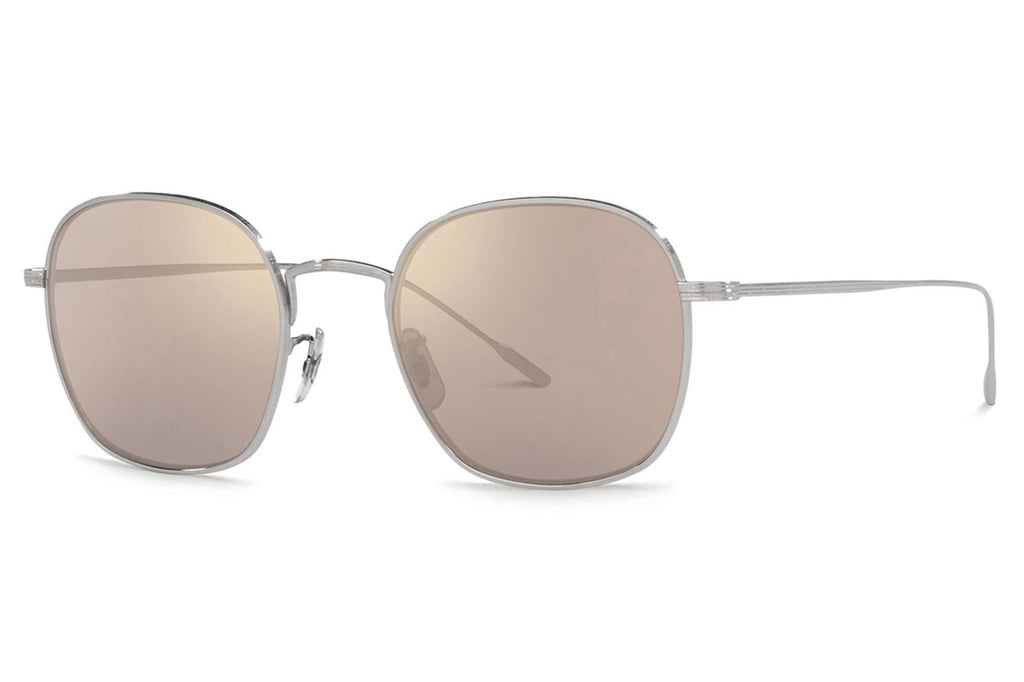 Oliver Peoples - Ades (OV1307ST) Sunglasses Silver with Chrome Taupe Photochromic Lenses