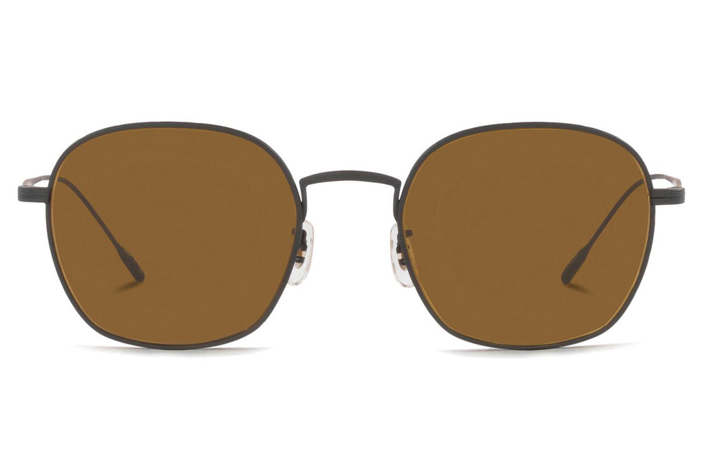 Oliver Peoples - Ades (OV1307ST) Sunglasses Matte Black with True Brown Lenses
