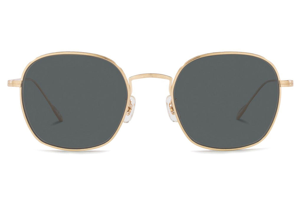 Oliver Peoples - Ades (OV1307ST) Sunglasses Brushed Gold with Midnight Express Polar Lenses